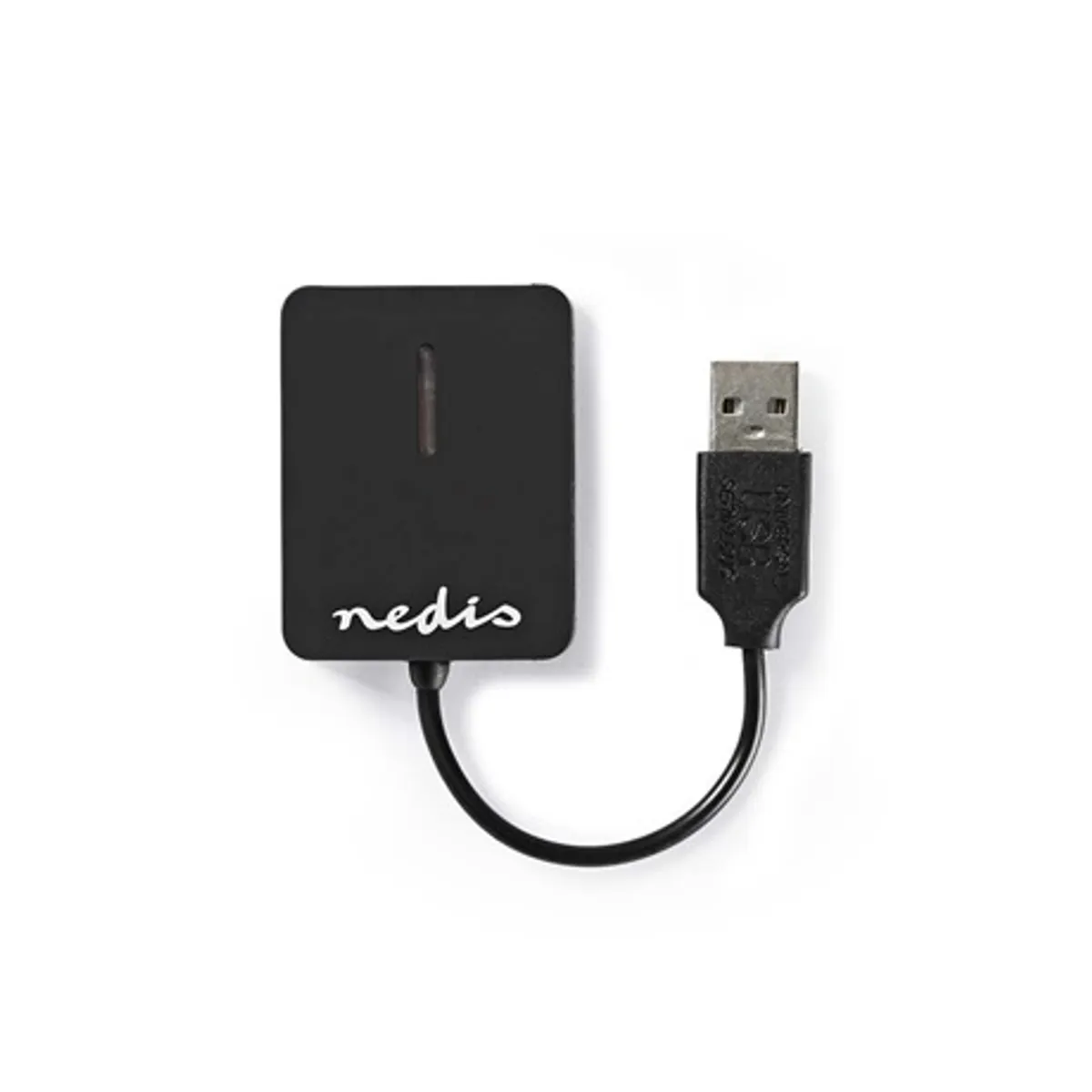 Nedis CRDRU2300BK Kártyaolvasó Multicard USB 2.0 #2