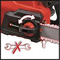 Einhell GC-EC 2040 Láncfűrész 2000 W 400 mm olajtartály 160 ml mechanikus azonnali láncfék automatikus lánckenés #4