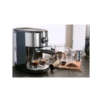 Bestron AES800STE espresso kávéfőző 15 bar Ulka termoblokk gőzfúvóka tejhabosításhoz csészemelegítő 1,25 literes automatikus kikapcsolás 25 perc #5