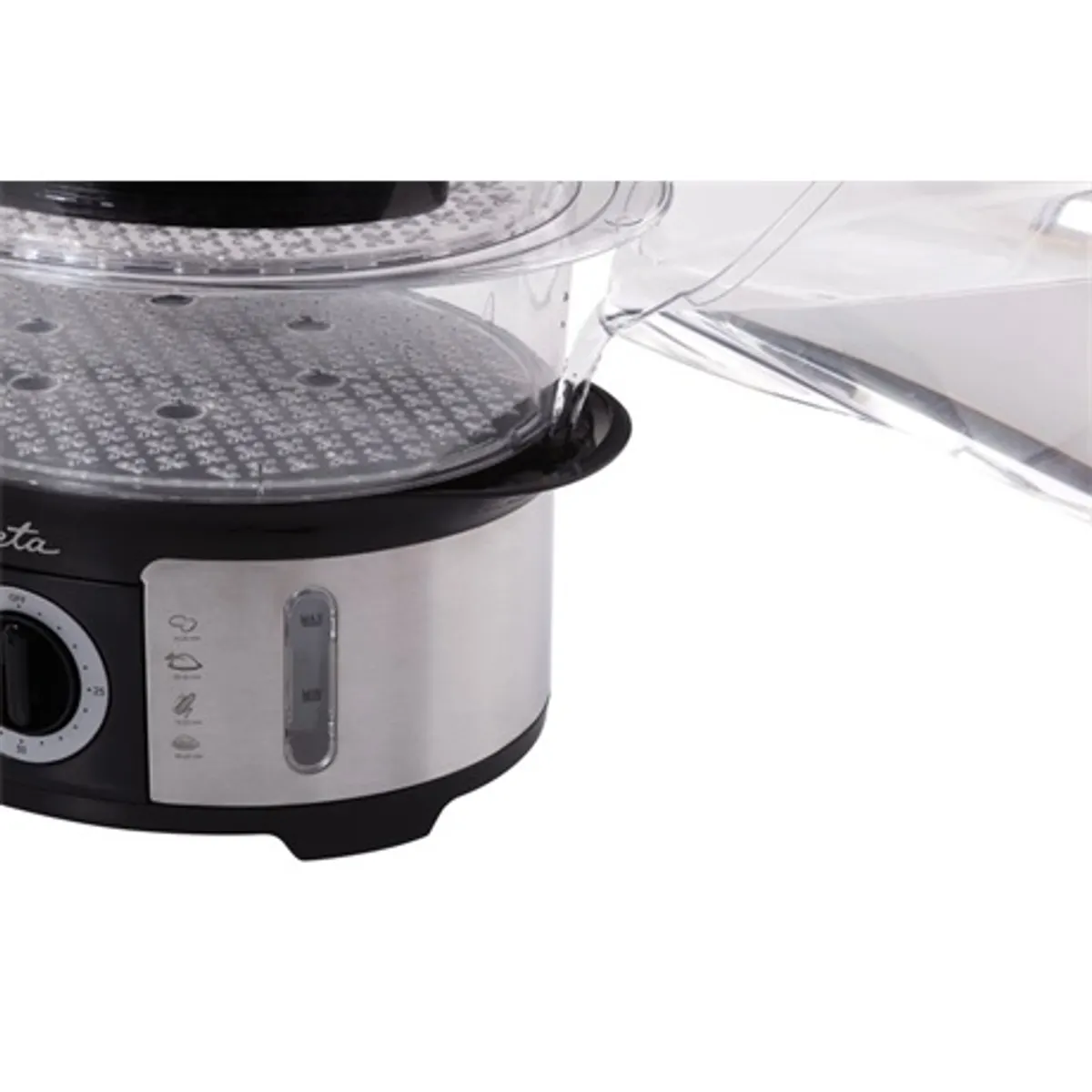Eta 013490000 Steampot ételpároló 3 év garancia fűtőtestre 12,25 l 1,5 l rizs főző tál tojás főző tartozék 75 perc időzítő 1000 W #3