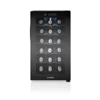 Hyundai VIN18G borhűtő 18 palack 12-18 °C érintésvezérlés LED világítás fekete 48 l #3