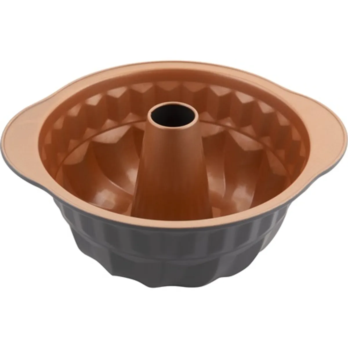 Lamart LT3093 Kuglóf sütőforma 23 cm, szénacél, tapadásmentes, réz szín, mosogatógépben tisztítható, -60 C-230 C #1