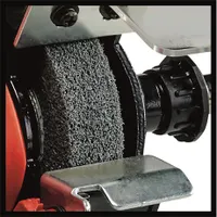 Einhell TC-XG 75 KIT Kettős köszörű készlet 75 mm korongok, állítható munkalemez, flexibilis tengely, 150 W, 9900 fordulat percenként #4