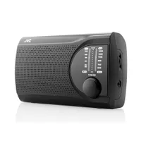 Jvc RAE321B Táskarádió analóg FM AM tuner 0,5 W RMS hálózati vagy elemes 4 x C fülhallgató kimenet #2