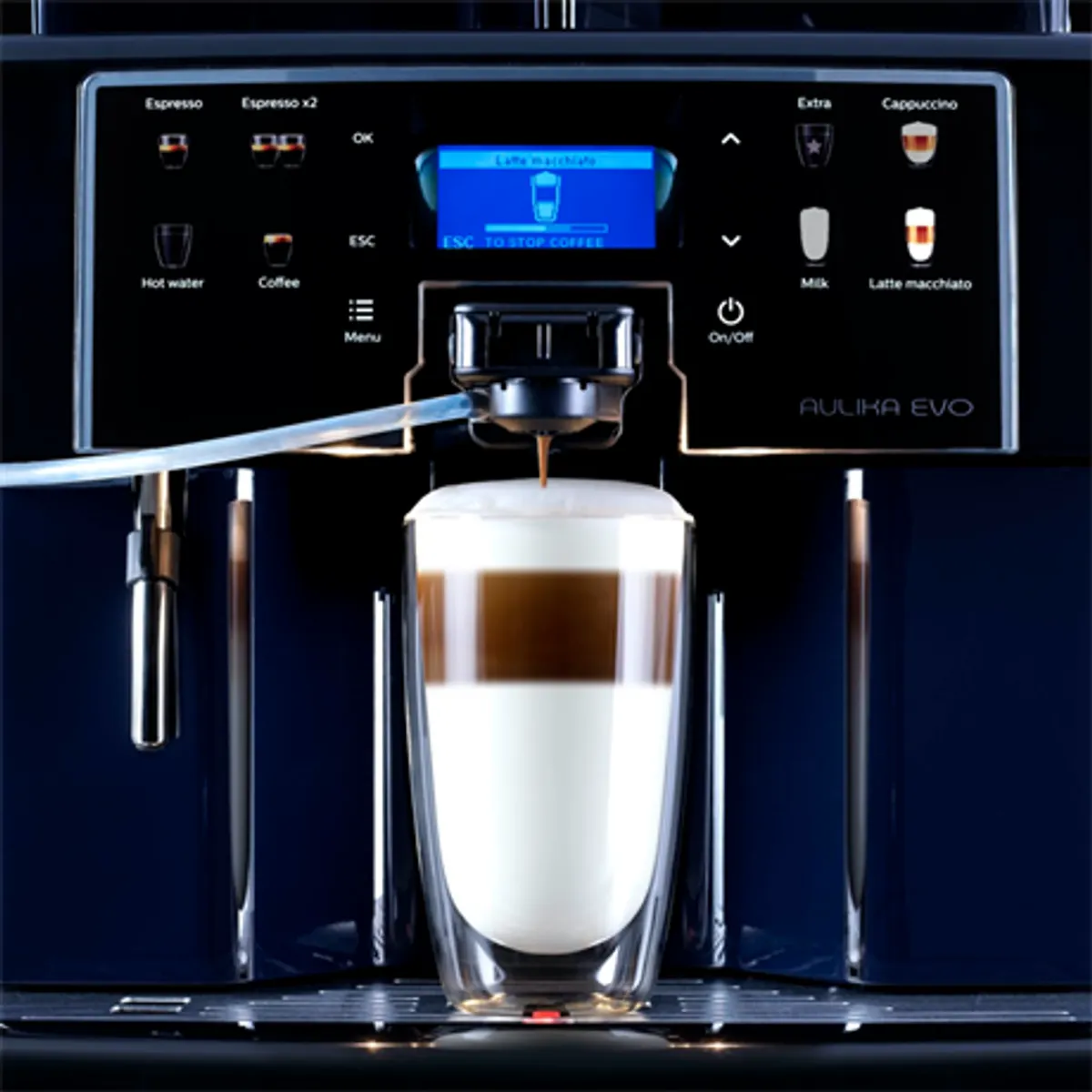 Saeco AULIKA TOP EVO HSC kávéfőző automata one touch cappuccino #3
