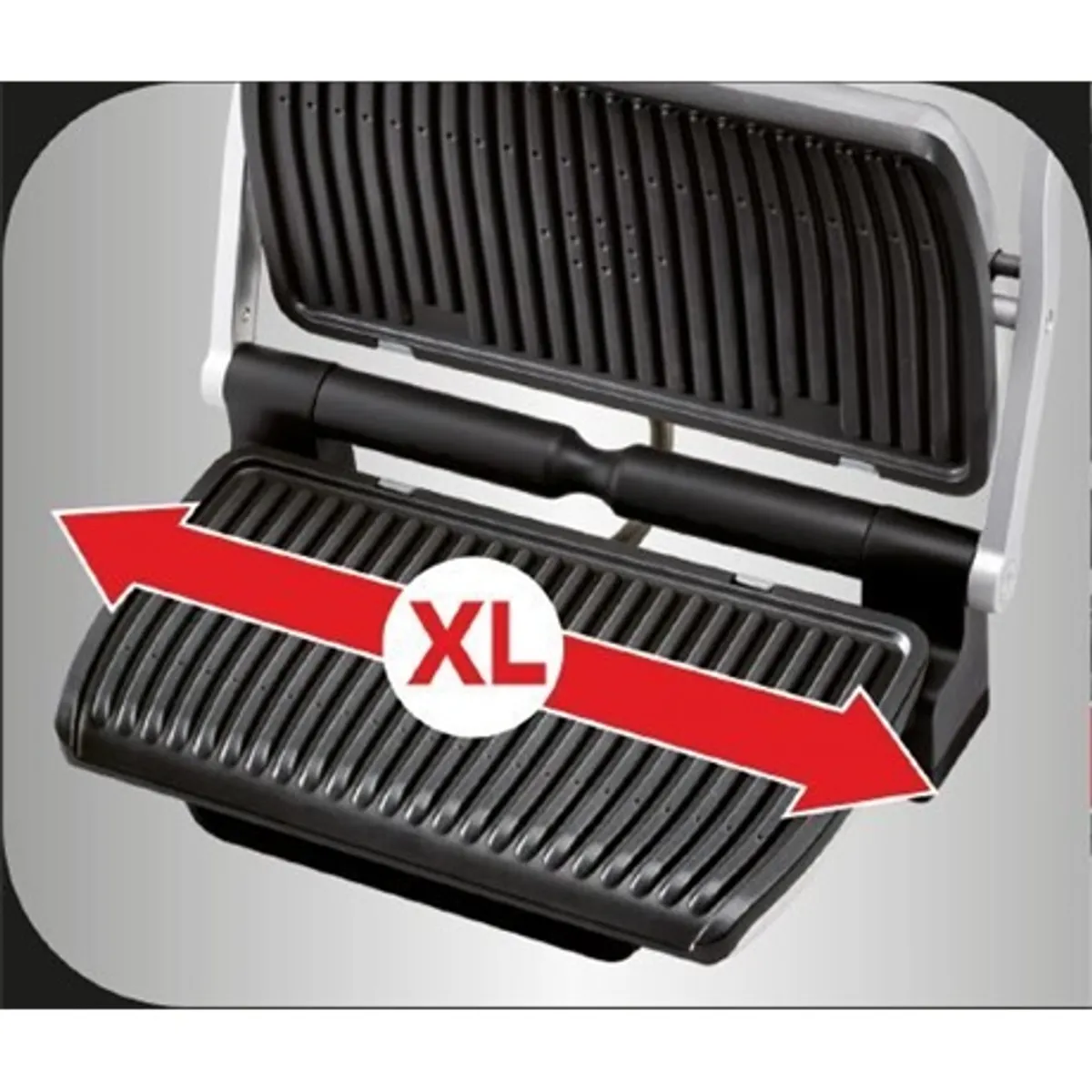 Tefal GC722D34 Optigrill XL grillsütő 9 program intelligens kijelző felolvasztásra is alkalmas színes hőindikátor #8