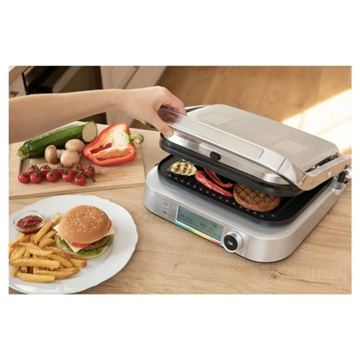 Sencor SBG 6231SS Kontakt grill 2100 W 30x25 cm #7