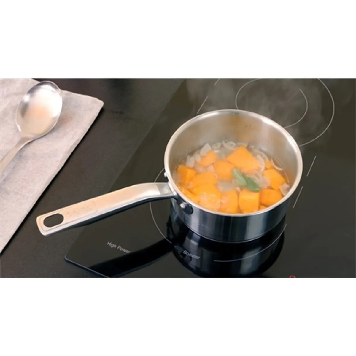 Tefal E492SA26 Virtuoso edénykészlet 10 részes rozsdamentes acél indukciós sütőben 250C-ig #3