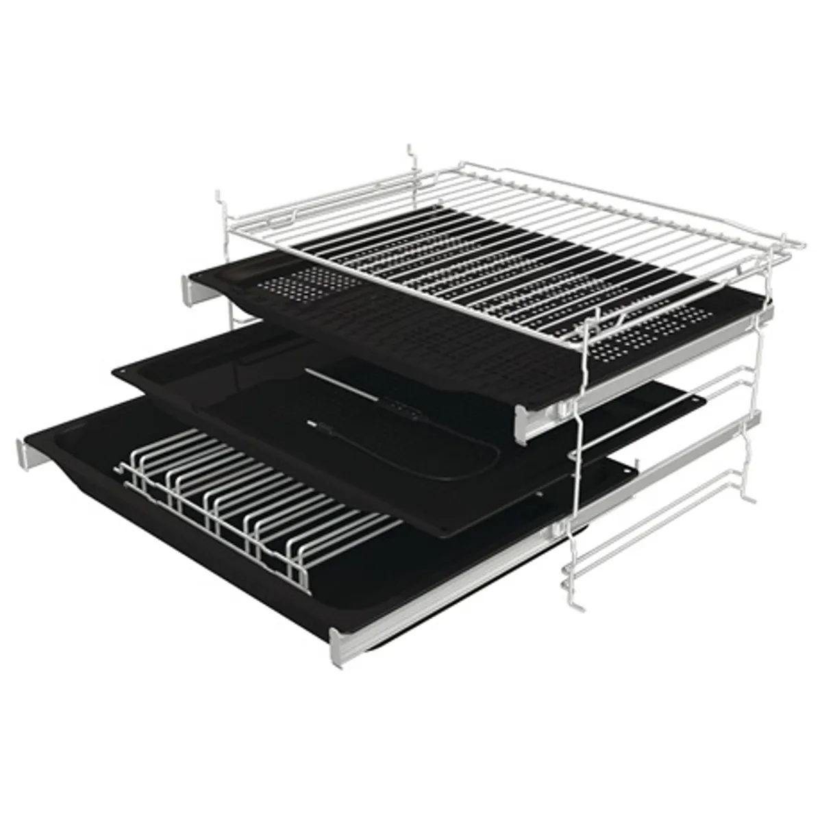 Gorenje BPSA6747A08WG Beépíthető sütő fehér 77 L A EcoClean Pirolitikus HomeMade Plus SteamAssist MeatProbe UltraCoolDoorQuadro #8