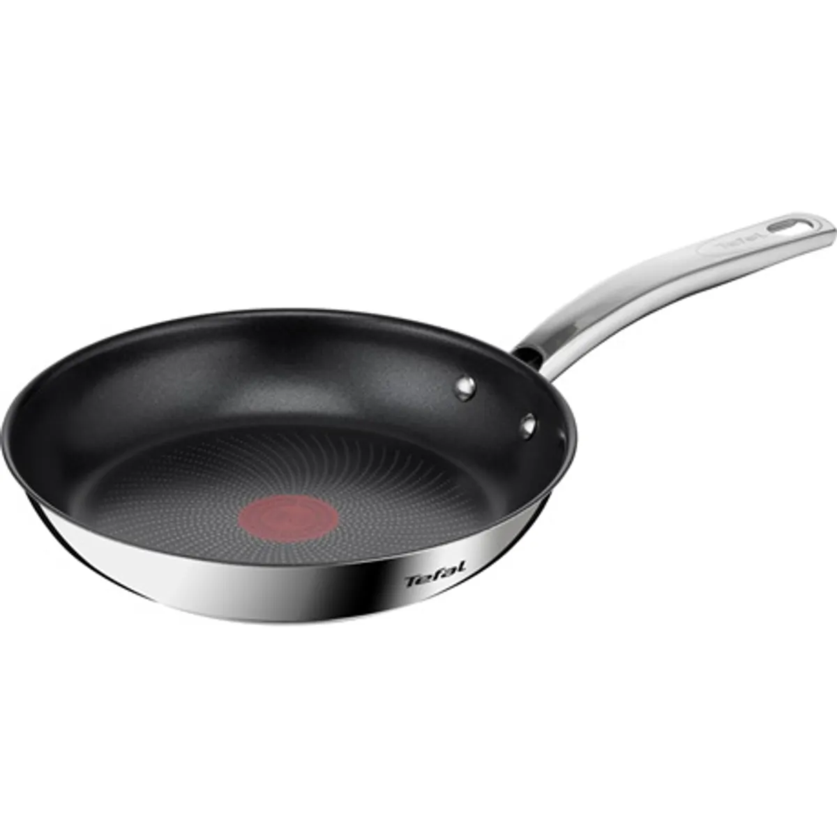 Tefal B8170444 Intuition serpenyő rozsdamentes acél 24 cm Thermo-pont 250 fokC #1