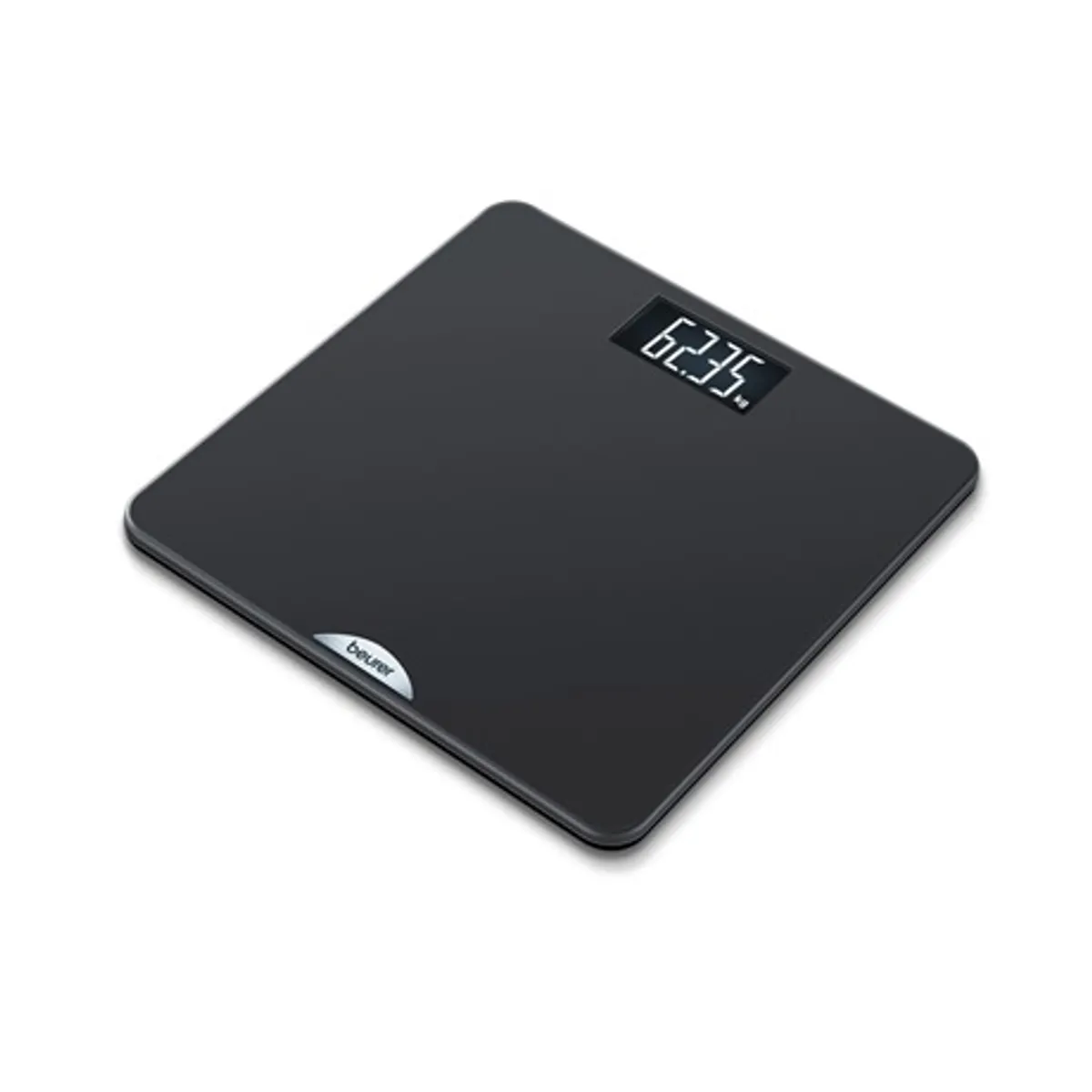 Beurer PS 240 SOFT GRIP Mérleg személy Soft Grip felület 180 kg, 50 g osztás, fekete háttérvilágítású LCD kijelző, kg lb st között #1
