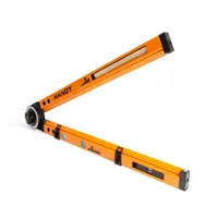 Handy 11000 multifunkciós eszköz 0-270 fok szögmérő, 2x50 cm vonalzó, mágneses zár, ácsceruza, körzőhegyek #1