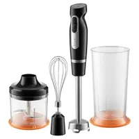 Sencor SHB4379BK botmixer szett 800 W 2 sebesség 0,7 l keverőedény 4 rozsdamentes kés jégzúzás #2