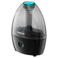 Sencor SHF 902BK Párásító mini ultrahangos 2,4 MHz hideg párát Noiseless 0,9 l tartály 41 dB #2
