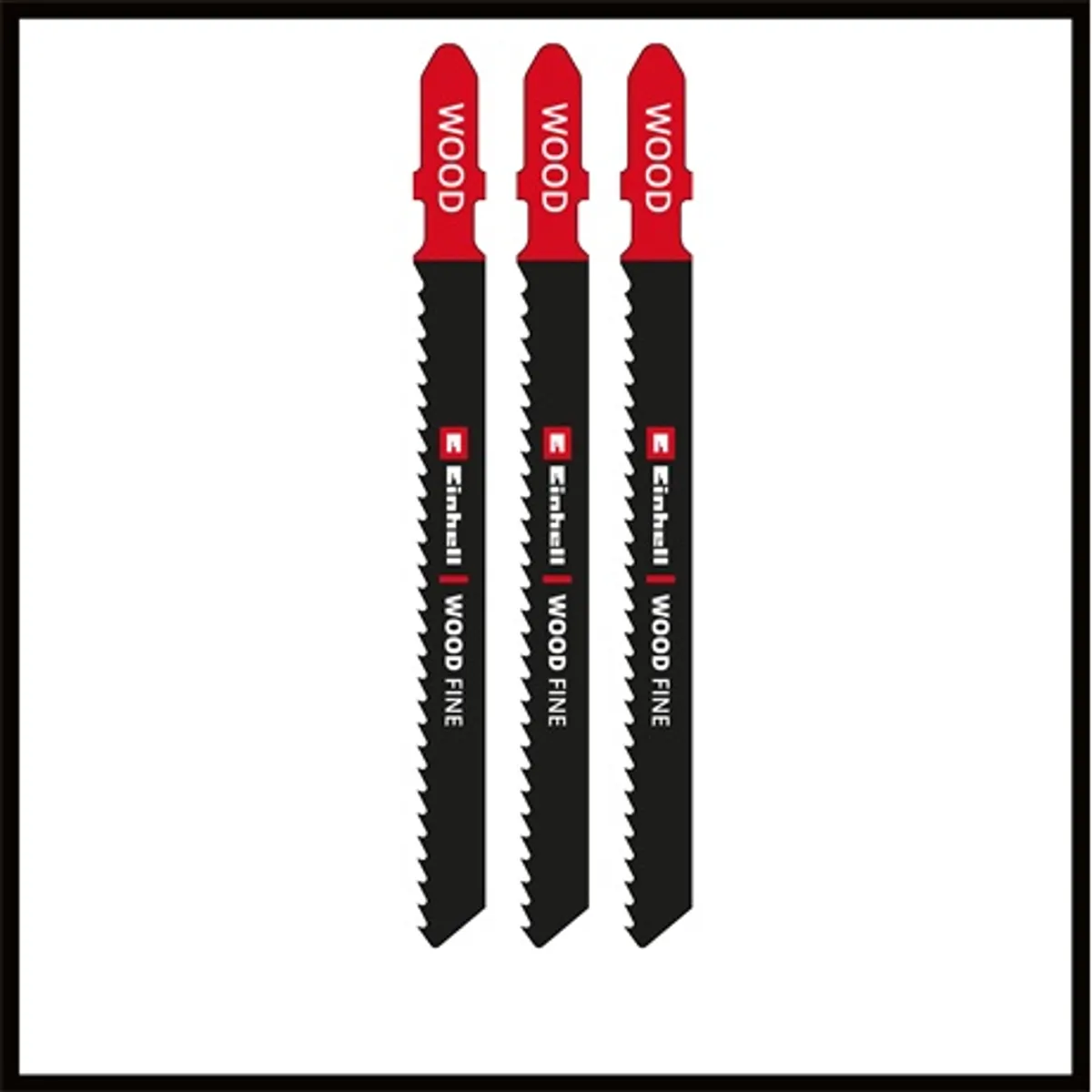 Einhell TC-JS 80/1 KIT DEKOPÍRFŰRÉSZ 550 W 1200-3000 min-1 4fokozatú lengő előtolás max vágásmélység 80 mm fa, 10 mm acél 45° ferde vágás t-befogás 3 fafűrészlap #4