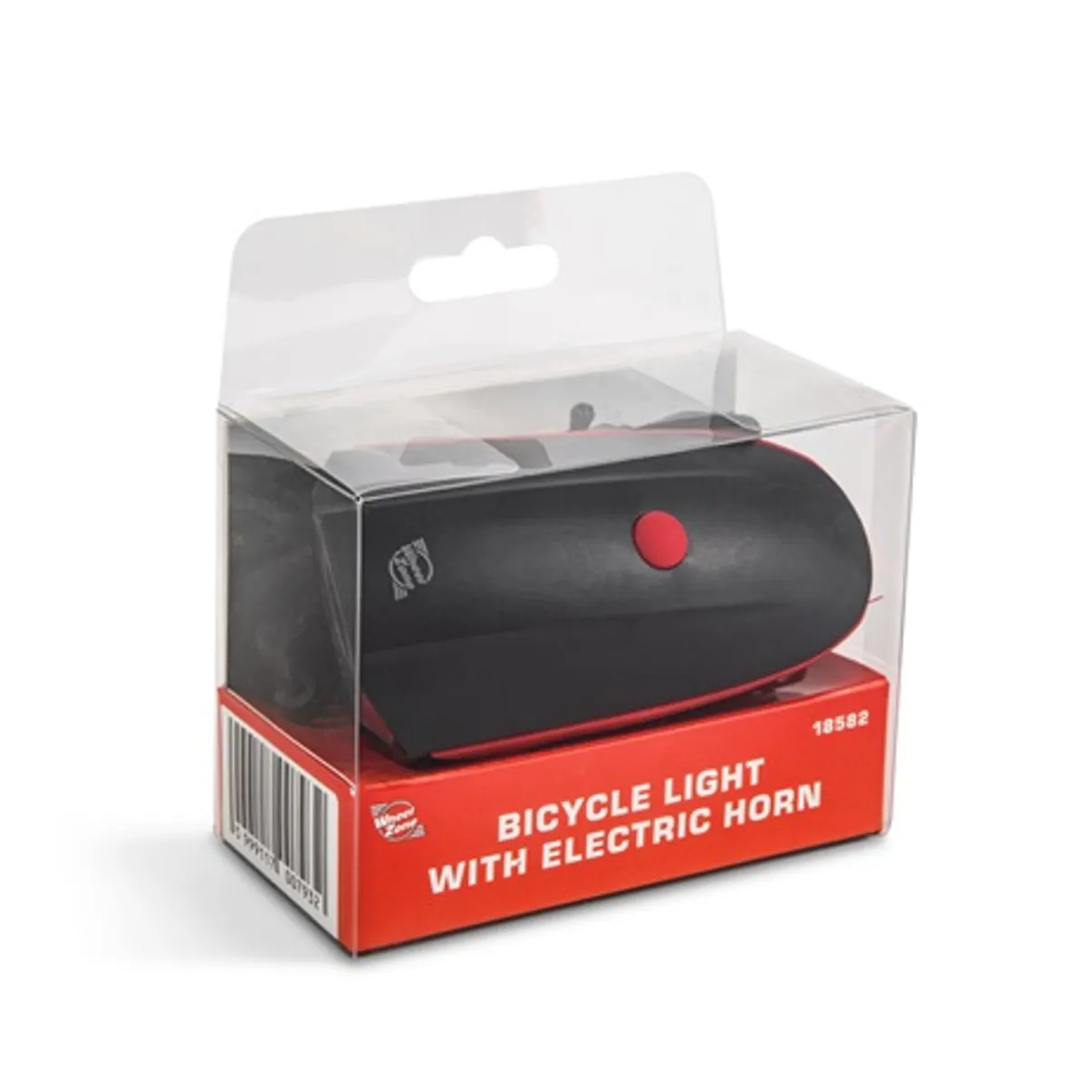 Wheel Zone 18582 kerékpár lámpa elektromos kürttel XPE LED 400 mAh microUSB IP55 szilikon pántos rögzítés #2