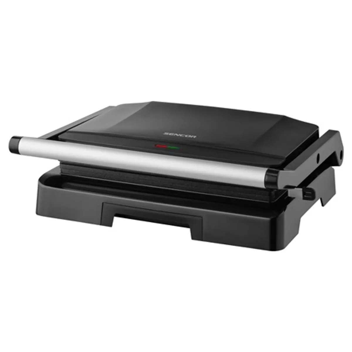 Sencor SBG 2070SS KONTAKT PANNINI GRILL tapadásmentes bordázott sütőlapok 1000 W #6