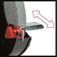 Einhell TC-WD 200/150 Száraz-nedves köszörű 200x20 mm nedves korong, 150x32 mm száraz korong, 250 W, 30 min #2