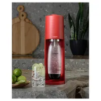 Sodastream TERRA RED CQC Terra piros Quick Connect 1L palack mosogatógépben mosható #4