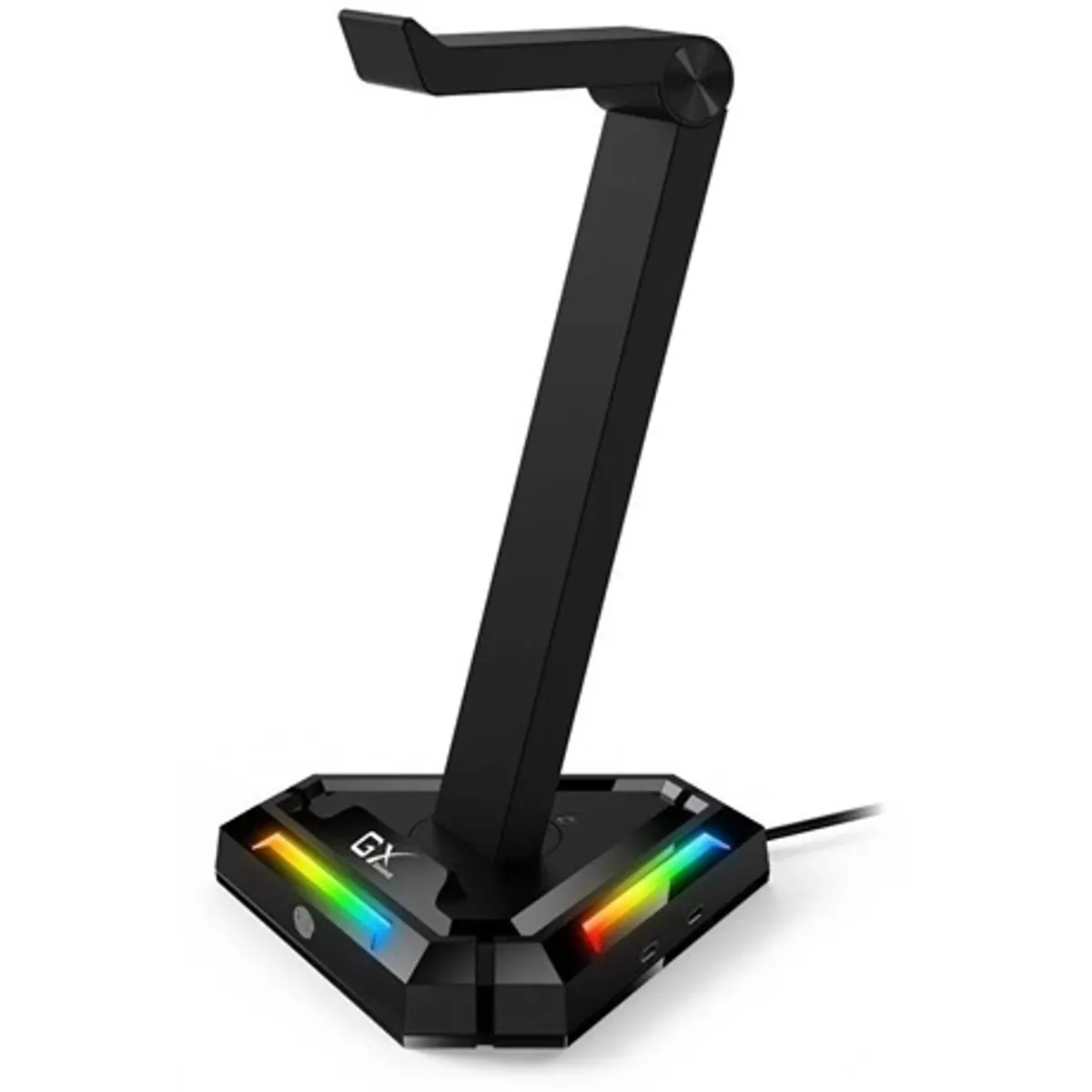 Genius GX-UH100 Fejhallgató állvány RGB háttérvilágítás USB-A USB-C fekete #2