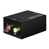 Hama 00083180 Digitális-analóg két digitális bemenet optikai koaxiális analóg kimenet line out plug and play 5 volt #3