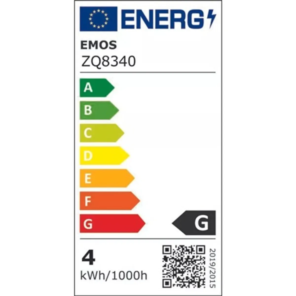 Emos ZQ8340 Classic MR16 GU10 4,5W 350 lm meleg fehér 3000K 230V 110 fok #5