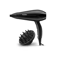 BaByliss D563DE Power Dry hajszárító 2100W DC motor, kerámia technológia, 3 hő és 2 sebesség, hideglevegő gomb, diffúzor, keskeny szűkítő fej #1