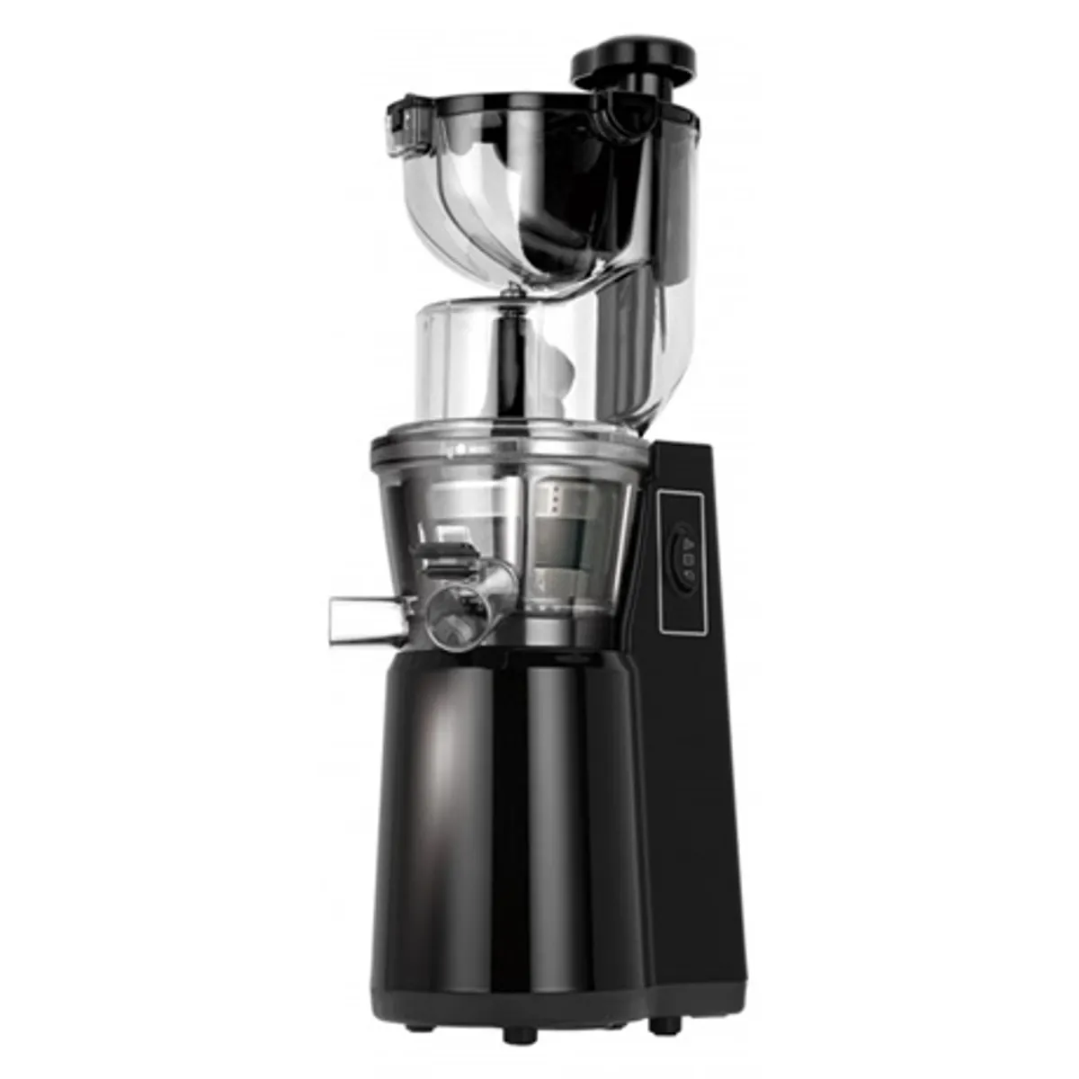 MPM MSO-16 lassú gyümölcsprés 60 rpm rozsdamentes test 1000 ml gyümölcslé gyűjtő 800 ml hulladék 2x rozsdamentes szűrő tisztító kefe #1