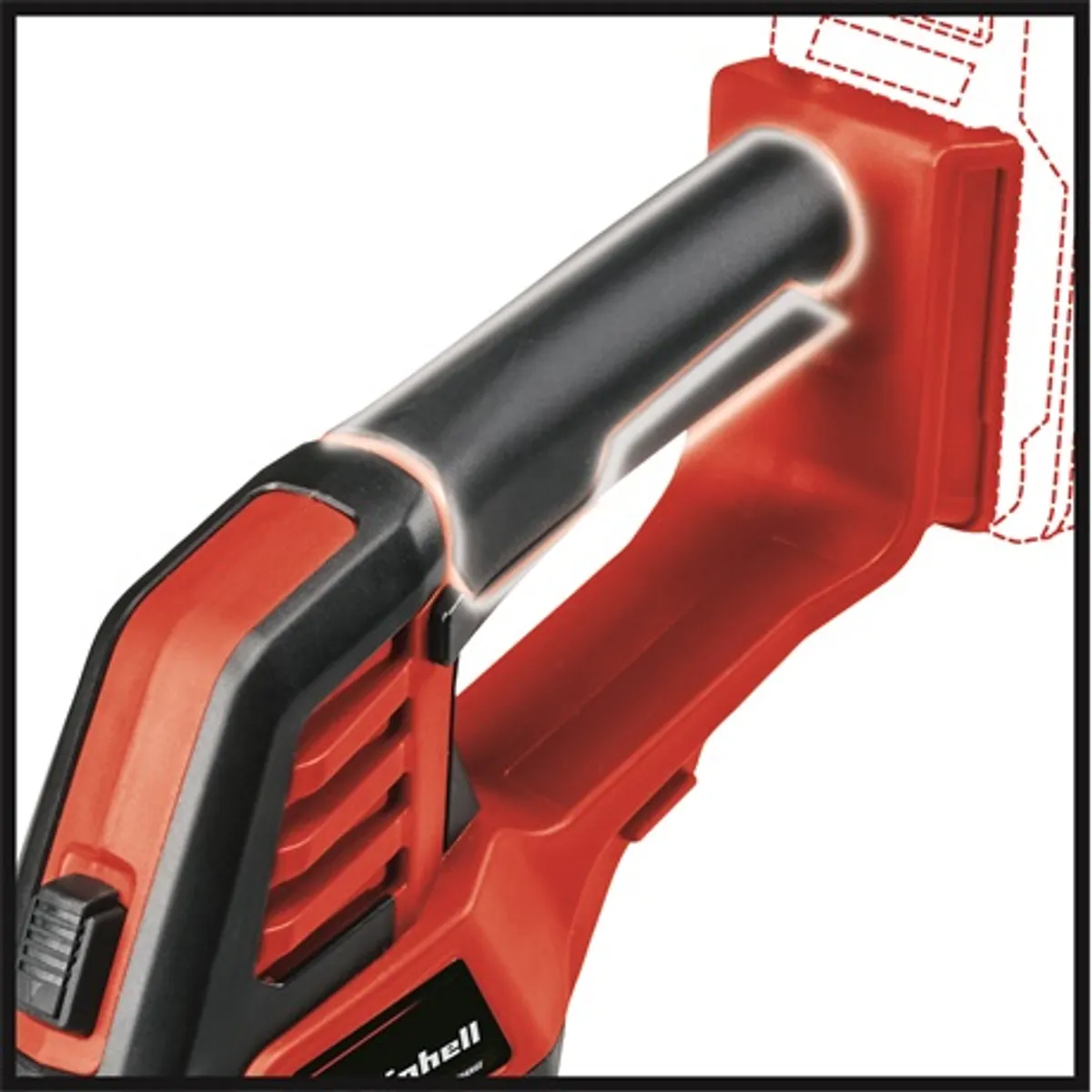 Einhell GE-CG 18-100 LI - SOLO fű- és sövénynyíró Power X-Change 18V akkumulátor nélkül 100 mm 200 mm #6