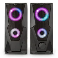 Yenkee YSP 2003RGB Hangfal 2.0 RGB USB 5V 1A 2x 2.5in hangszóró 4ohm 160Hz-20kHz 6W RMS #3