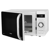 Sencor SMW5017WH mikrohullámú sütő 17 l, 800 W, 270 mm forgótányér, 60 perc időzítő, 5 fokozat, fehér #2