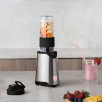 Berlinger Haus BH-9601 smoothie készítő rozsdamentes acél test 18/10 pengék jégtörő funkció 400W 2 db 500 ml pohár #4