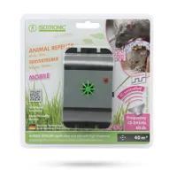 Isotronic 55665 elemes egér- és patkányriasztó led visszajelző 12-24 khz 80 db ip54 40 m2 6 aaa elem #3