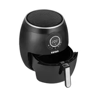 Tesla Q50XL FEKETE AirCook Q50 XL 8 programok Heat2Flow 3,8 l digitális érintőpanel automatikus kikapcsolás #2