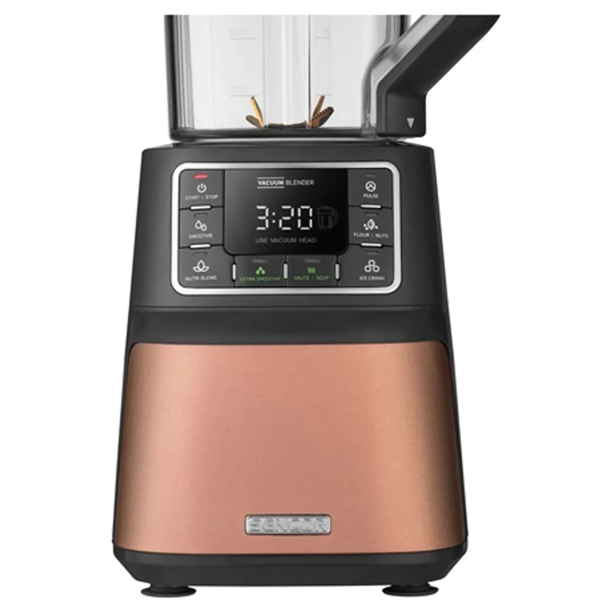 Sencor SBU 7676GD TURMIXGÉP vákuumos mixelés 1500 W 28 000 rpm 1,5 L mixelő edény 0,7 L tároló edény 8 kés titán bevonattal #7