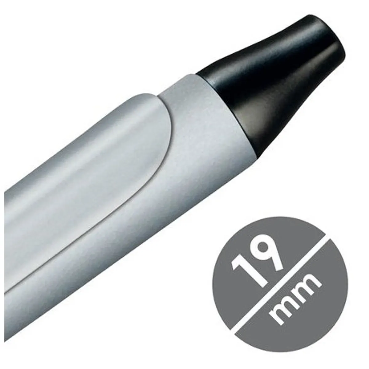 Imetec 11225 hajsütővas 19 mm kerámia bevonat automatikus feszültség 100-240 V forgó vezeték #2