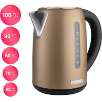 Sencor SWK7707CH vízforraló 60-100 °C 1,7 l 2150 W rozsdamentes pezsgőszínű 3-szintű védelem 120 perc tartás #7