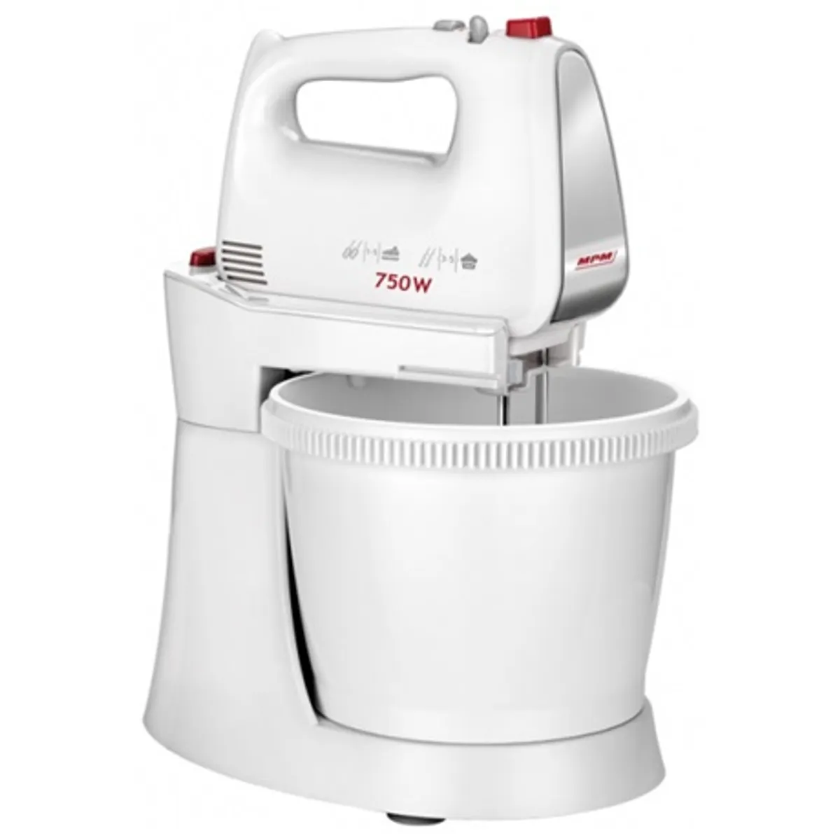 MPM MMR-20Z Tálas mixer fehér 3L 5 fokozat TURBO 750W #1