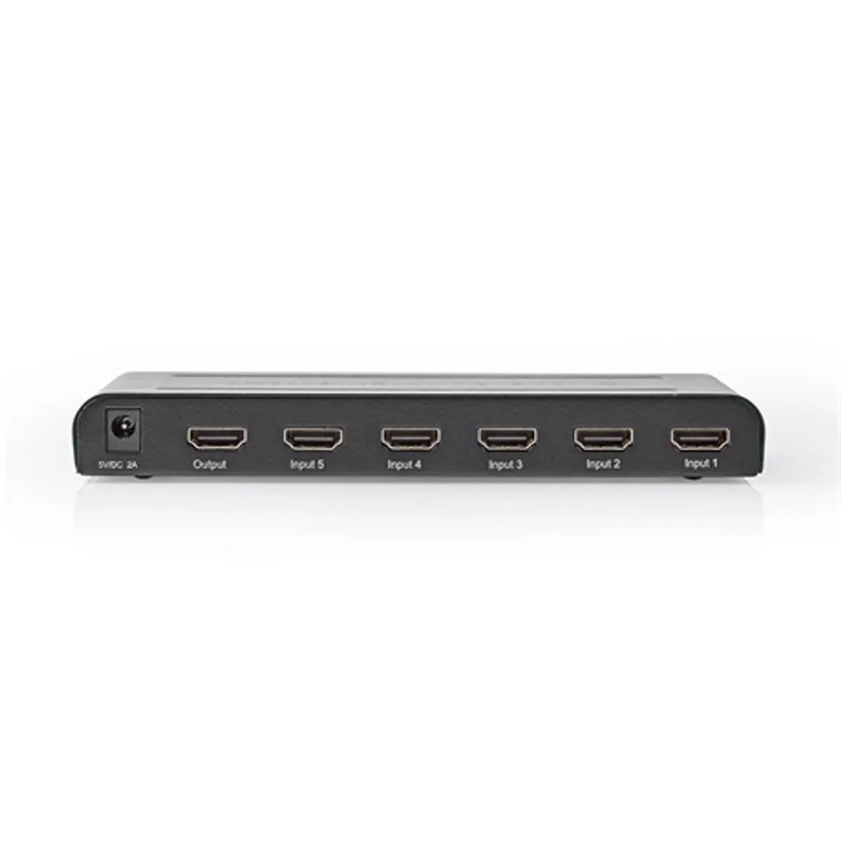 Nedis VSWI3475AT HDMI kapcsoló 5x HDMI bemenet 1x HDMI kimenet 4K60Hz 18 Gbps fém antracit távvezérlő #2