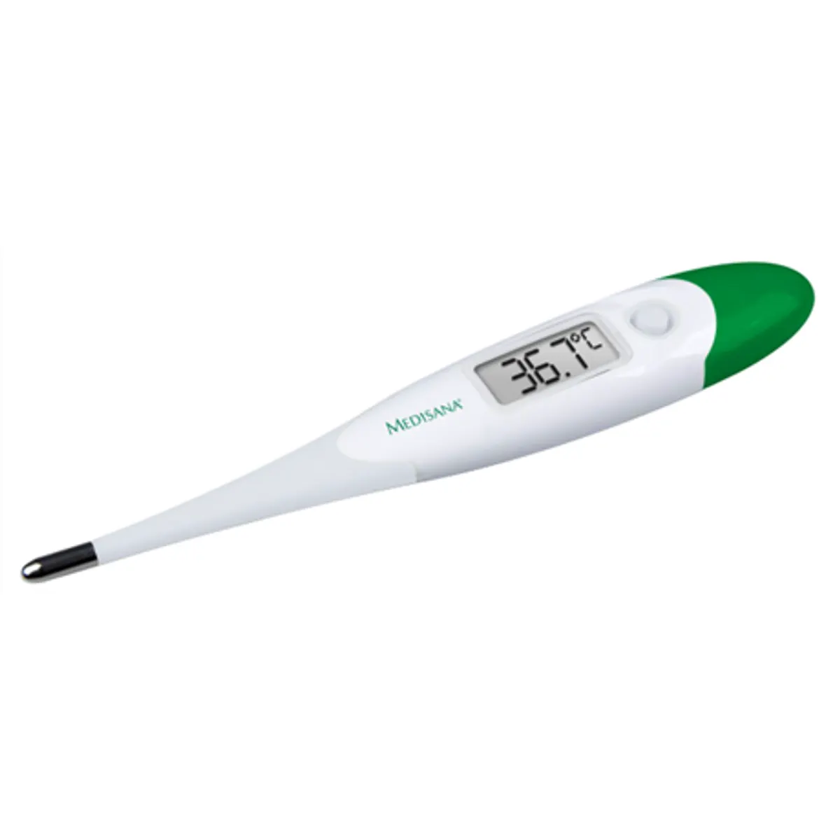Medisana tm 700 hőmérő memóriás, lcd, tartomány 32,0-42,9 C, pontos 0,1 C, száj/hónalj/végbél mérés, vízálló, kikapcsolás 10 perc, C vagy F #1