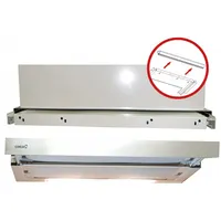 Cata TF-2003/70 LED DURALUM Páraelszívó inox teleszkópos 70 cm LED 2x3,5W ECO energiaosztály C