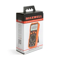 Maxwell-Digital 25223 MX sorozat digitális multiméter érintés nélküli feszültség detektálás hőmérsékletmérés háttérvilágítás munkalámpa #4