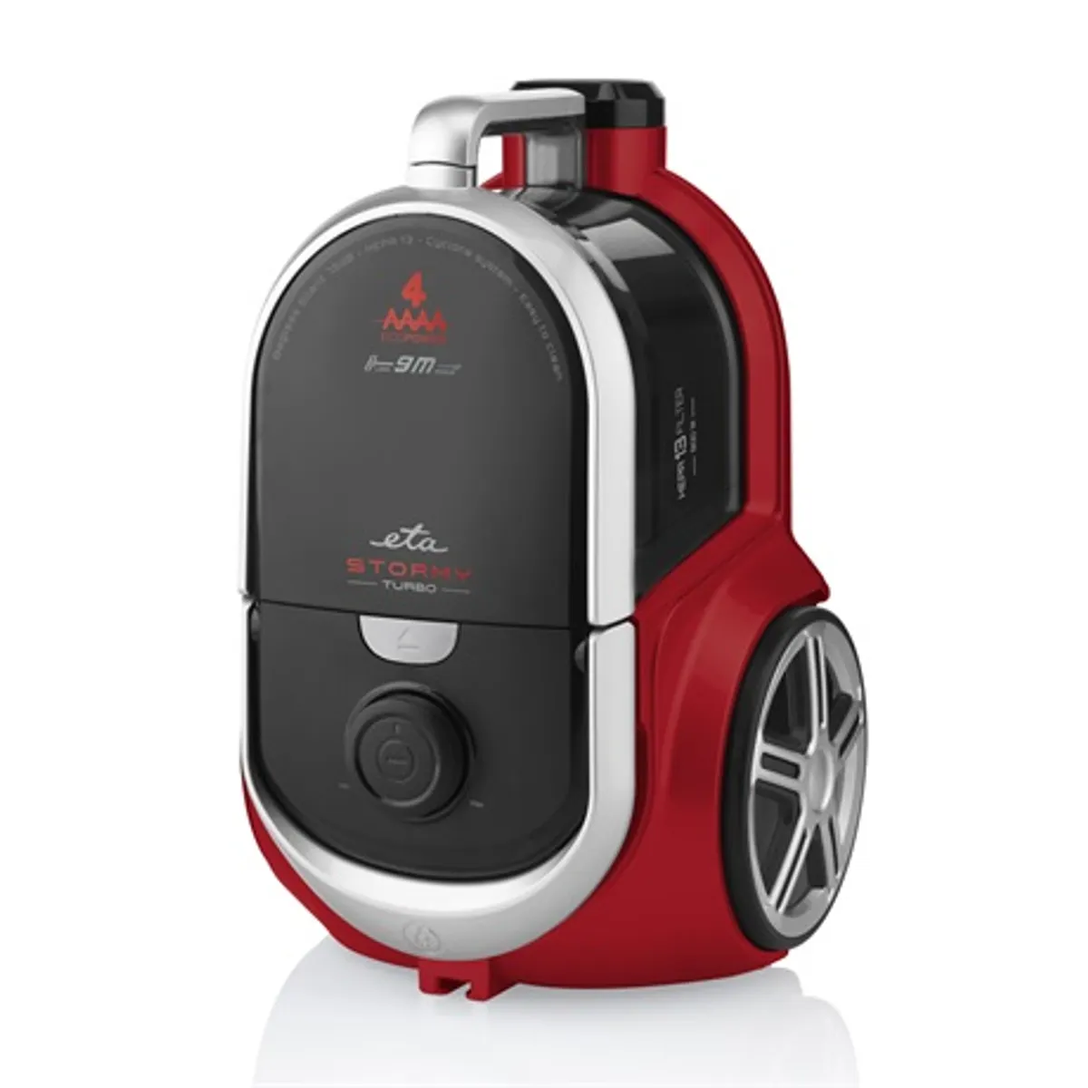 Eta 351790000 porzsák nélküli porszívó piros eco motor HEPA 13 2,2 l 800 W 9 m elektronikus szabályozás #2
