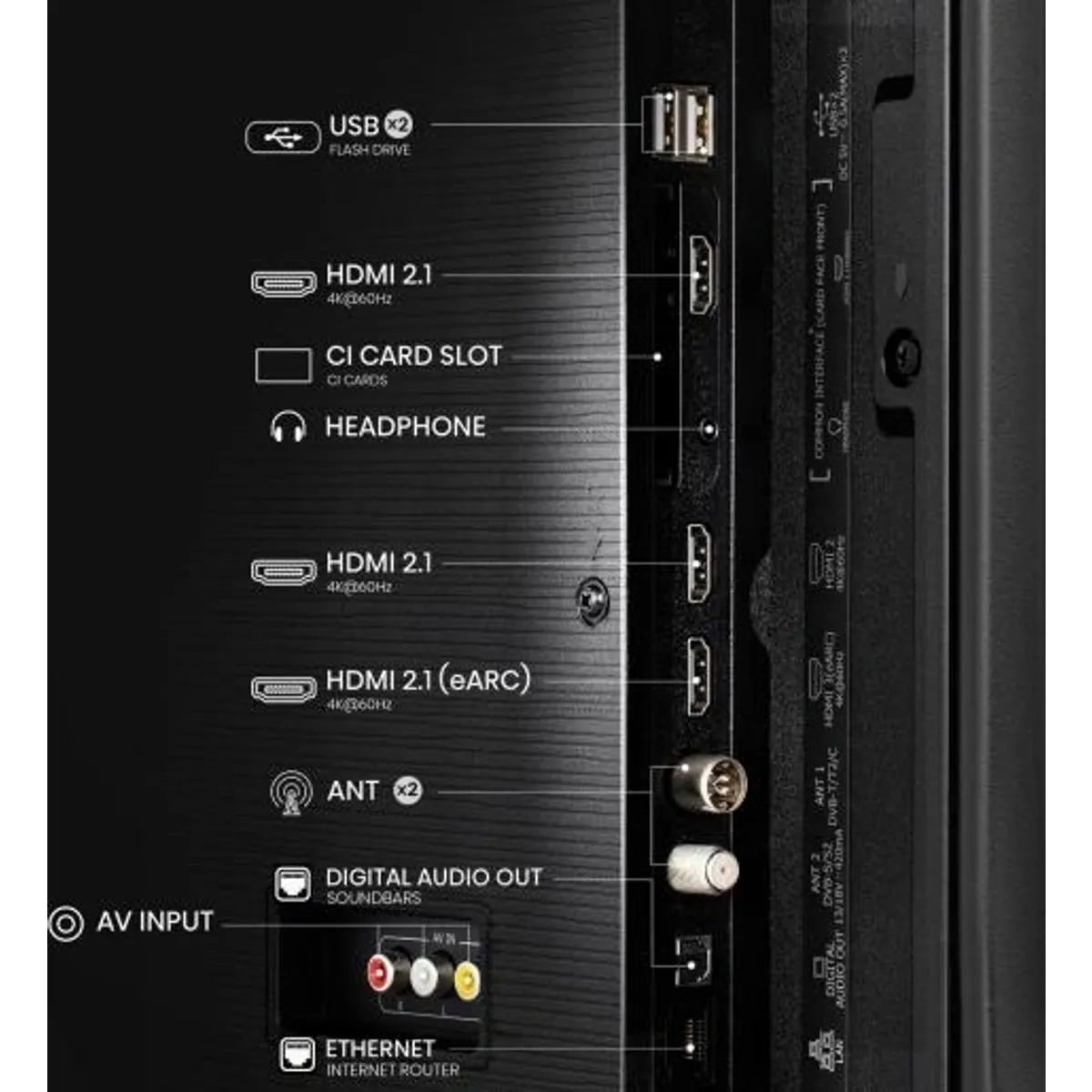 Hisense 50E7Q QLED 4K Smart Dolby Vision Atmos AI 4K Upscaler VRR ALLM VIDAA #7
