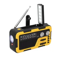 Sal RPH 2 vészhelyzeti rádió hibrid töltés napelemes forgatókarral am-fm-wb usb beépített 4000mAh akkumulátor Bluetooth #2