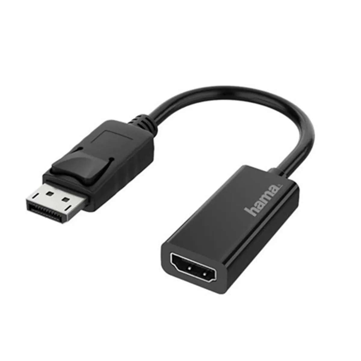Hama 00200335 DisplayPort HDMI adapter 4K 3840x2160 30 Hz fekete #1