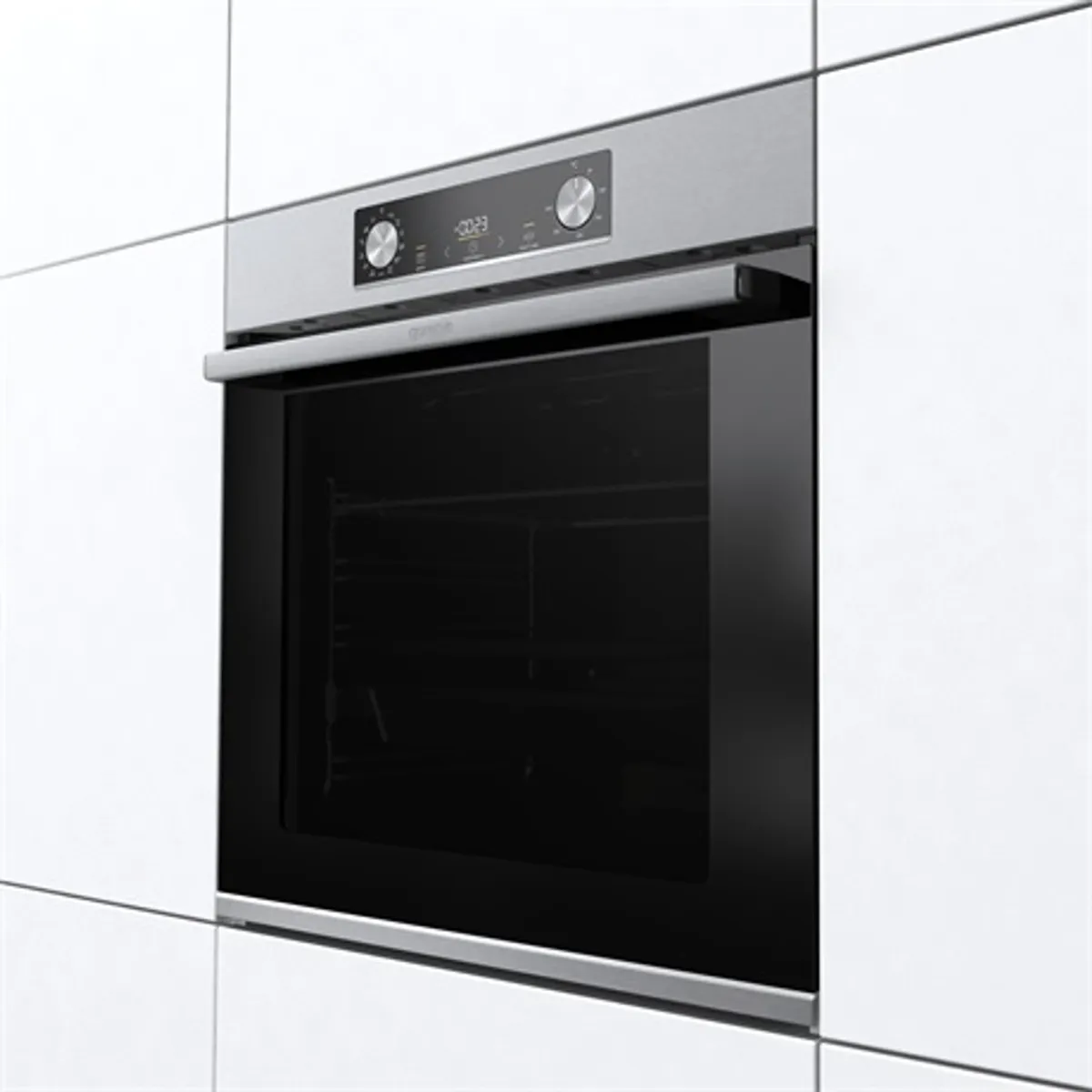 Gorenje BPS6737E14X Beépíthető sütő rozsdamentes acél 77 l A+ max 300 °C HomeMade Plus pirolitikus tisztítás EcoClean zománc #4
