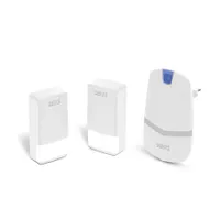 Delight 55343WH-2 vezeték nélküli csengő két kültéri egység IP44 100 m 433 MHz 20 dallam