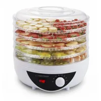Esperanza EKD002 aszalógép 5 tálca 250W 8 szárítási program túlmelegedés elleni védelem #1