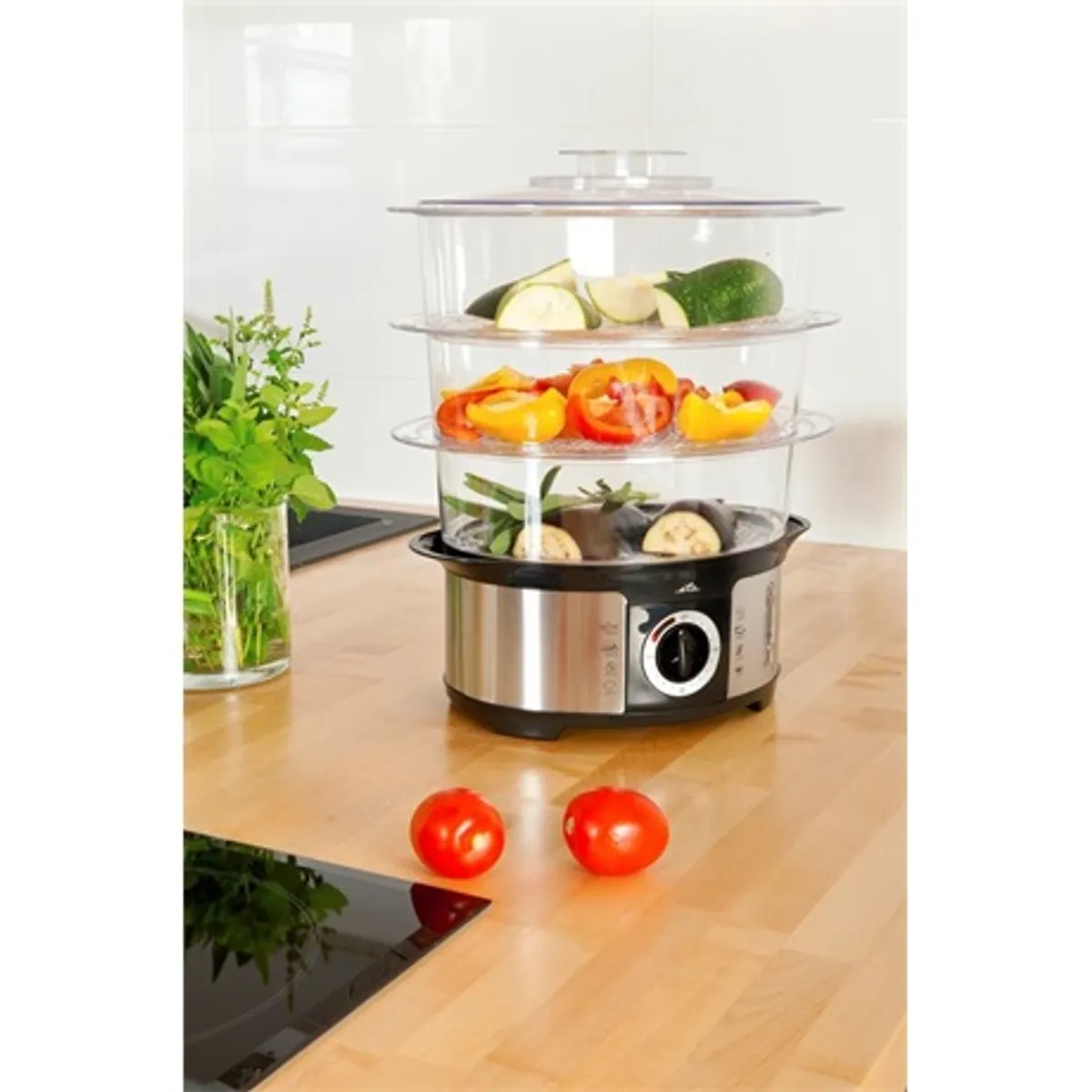 Eta 013490000 Steampot ételpároló 3 év garancia fűtőtestre 12,25 l 1,5 l rizs főző tál tojás főző tartozék 75 perc időzítő 1000 W #7